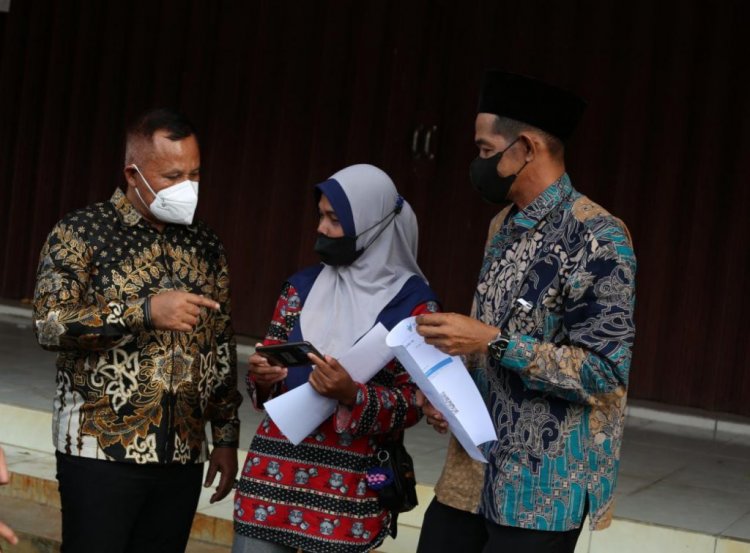 Capaian Vaksinasi Dosis 1 dI Kabupaten Lamsel  Untuk Lansia Baru 21.069 Dari 73.134 sasaran