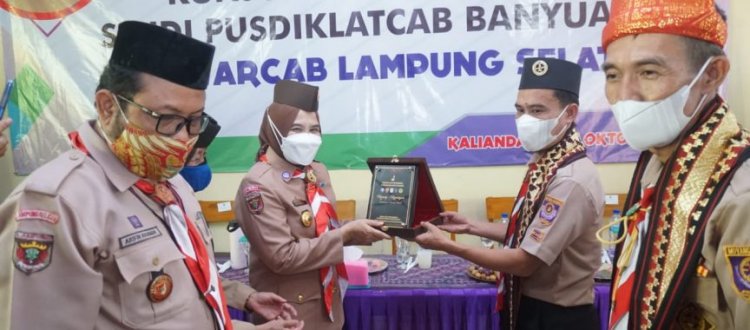 Terima kunjungan Pusdiklatcab Banyuasin,  Winarni Promosikan Wisata di Lamsel