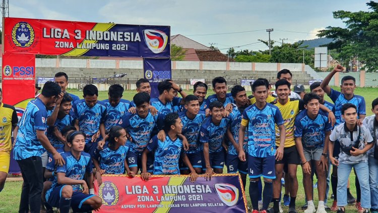 Kalahkan  Persikomet di Final, AD Sport FC Juara Liga 3 Lampung