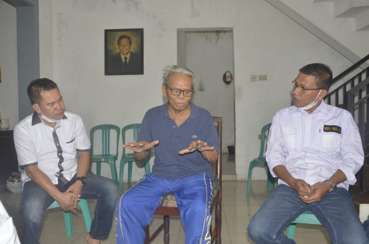 Ini Pesan Bambang Ekawijaya Saat di Kunjungi Ketua dan Pengurus PWI Lampung 