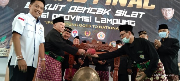 Resmikan Padepokan Silat, H. Faishol Djausal Targetkan Pesilat Lampung Masuk PON 2024