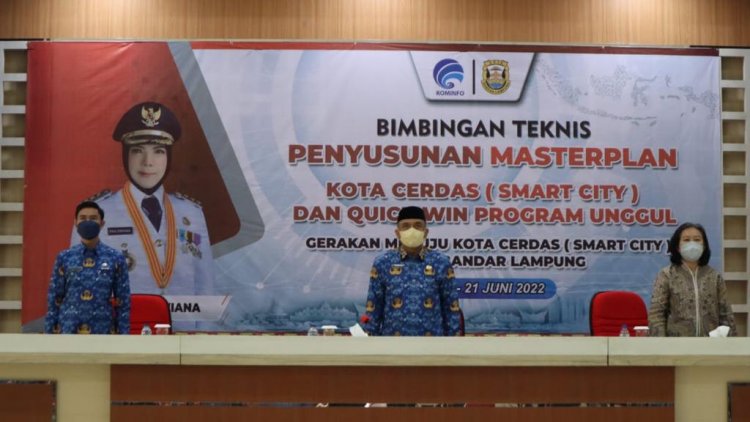 Pemkot Bandar Lampung Susun Masterplan Kota Cerdas dan Quick Win Program