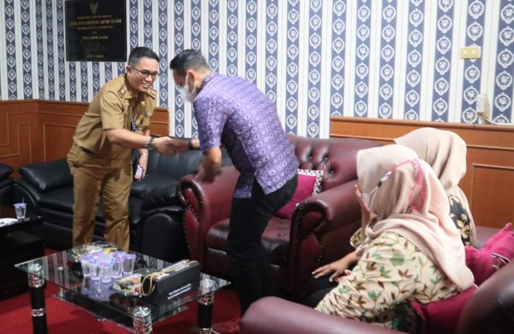 DPRD Lamsel Sambut Kunjungan Sekretariat DPRD Kota Bandung