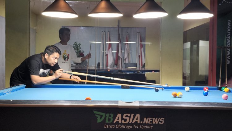 Owner City Billard Pasilitasi Latihan Atlit Porwanas PWI Lampung