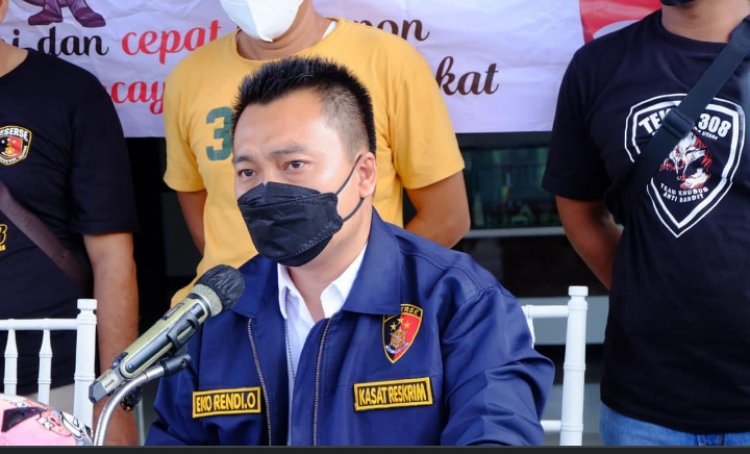 Dalam Sehari Polres Lampung Utara Sikat Sembilan Warga Terlibat Kasus Perjudian