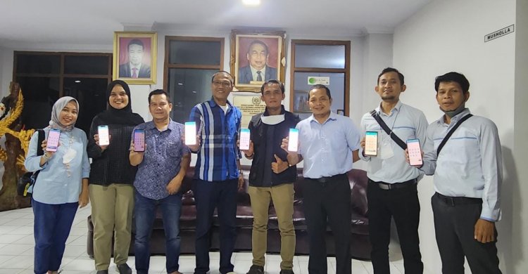 Pimpinan PT PLN Sambangi Sekretariat PWI Lampung