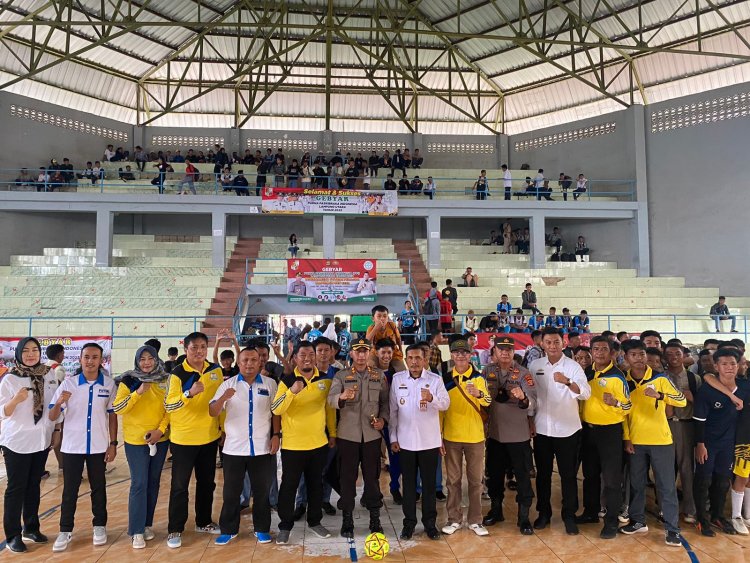 Purna Paskibraka Indonesia Lampung Utara Gelar Turnamen Futsal