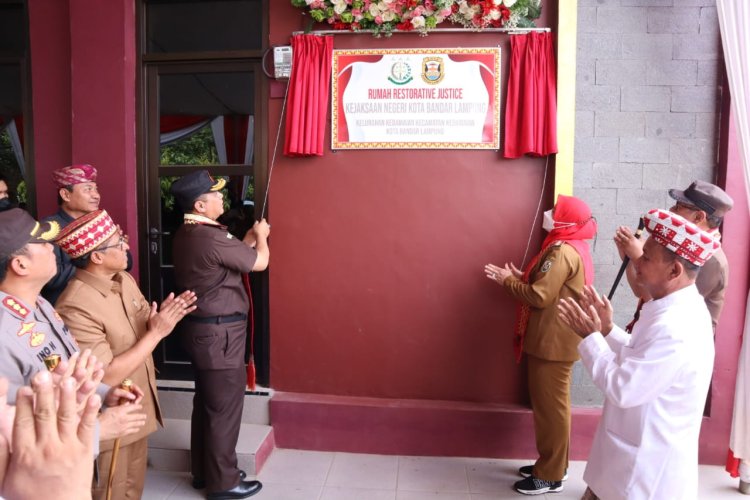 Walikota Eva Harapkan Kehadiran Rumah Restorative Justice Membuat Lingkungan Makin Kondusif 