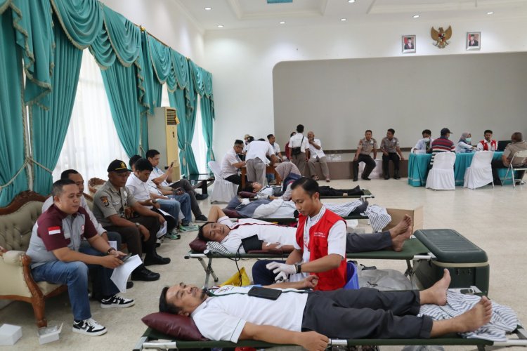 Donor Darah" wujud Tanggung Jawab Sosial LIngkungan (TJSL) PTPN VII