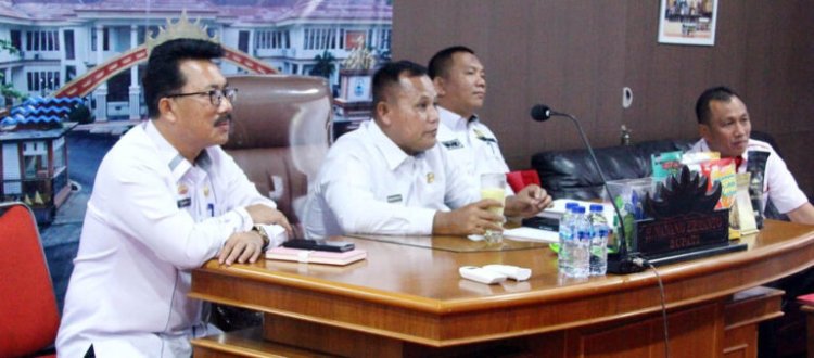 Nanang Ermanto Hadiri APBD Award 2023 Dan Rakornas Keuangan Daerah Tahun 2023 Secara Virtual