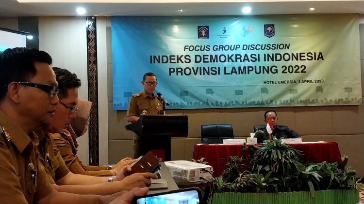 Indeks Demokrasi Indonesia Provinsi Lampung Terus Alami Peningkatan