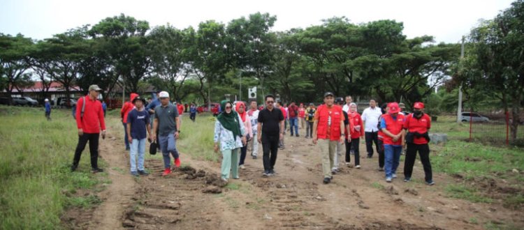 PMI Provinsi Lampung dan Pemkab Lamsel Survei Lokasi Acara Jumbara PMI IX