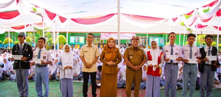 Dukung Penguatan karakter dan Intergritas Bupati Lamsel Kunjungi SMAN 1 Kalianda