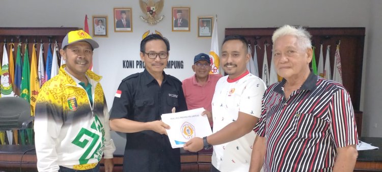 IPSI Lampung Serahkan Program Persiapan  Jelang Pra-PON 2023