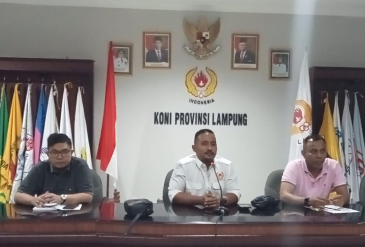 KONI Lampung Data Atlet Dari 60 Cabang Olahraga