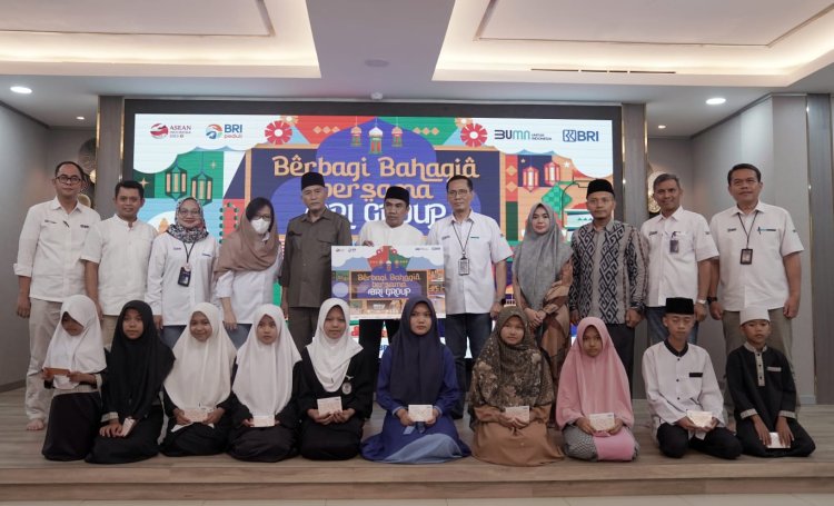 BRI Group dan BRI Regional Office Bandar Lampung Santuni 200 Anak Yatim Piatu