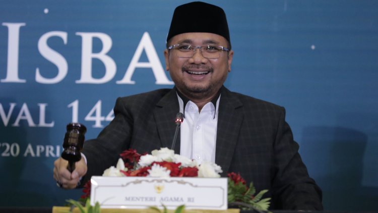 Ini Keterangan Resmi Menteri Agama Terkait Penetapan Idul Fitri Tahun 2023