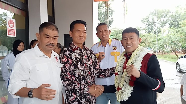 KONI Lampung Sambut Kedatangan Atlet Peraih Mendali Perak dan Perunggu di Sea Games Kamboja