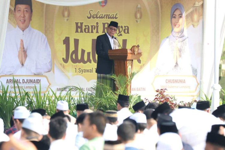 Reaktor UIN Jadi khatib Shalat Idul Fitri 1444 Hijriah