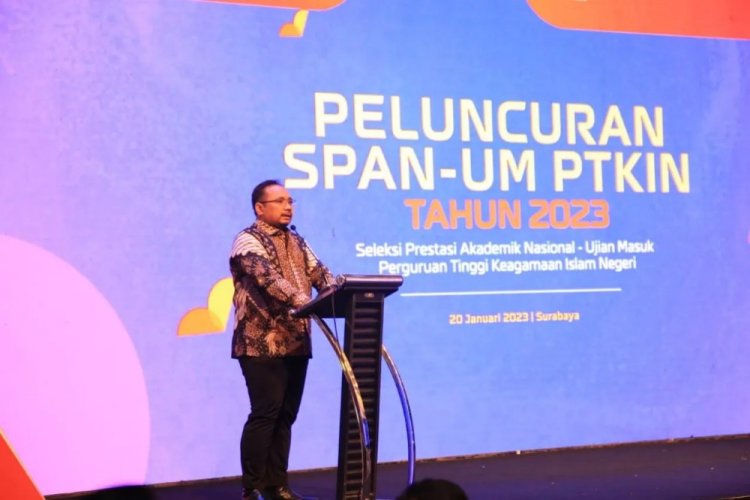 Peluncuran SPAN UM-PTKIN, Menag: Awas Jangan Sampai Korupsi