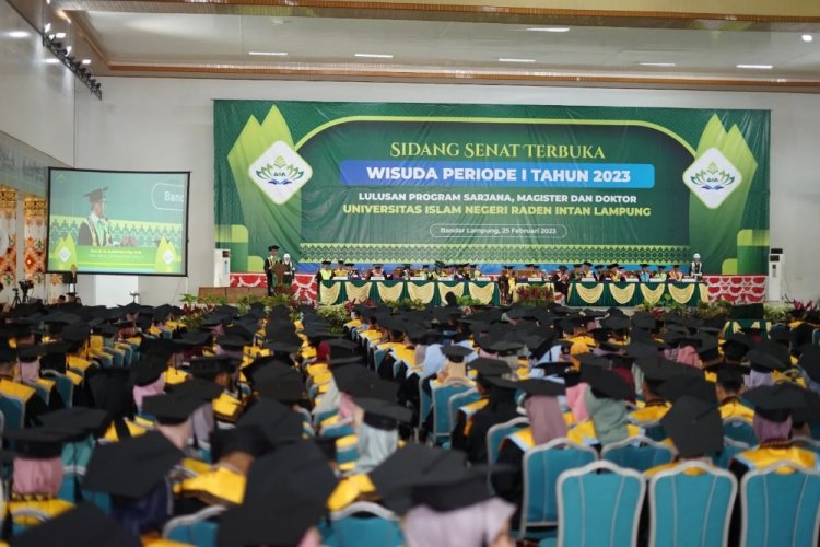 Wisuda Periode I 2023, UIN Luluskan 800 Mahasiswa