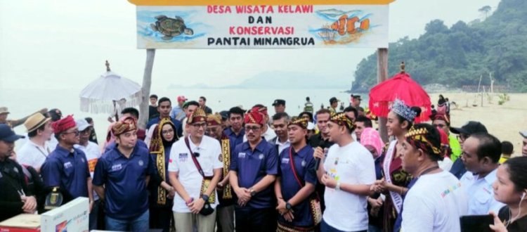 Pantai Minang Rua Masuk Kurasi 75 Besar Desa Wisata Terbaik