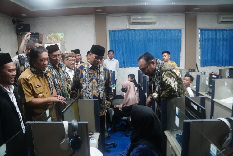 Tinjau Pelaksanaan UM-PTKIN 2023, Menag : Terbuka Bagi Semua Agama