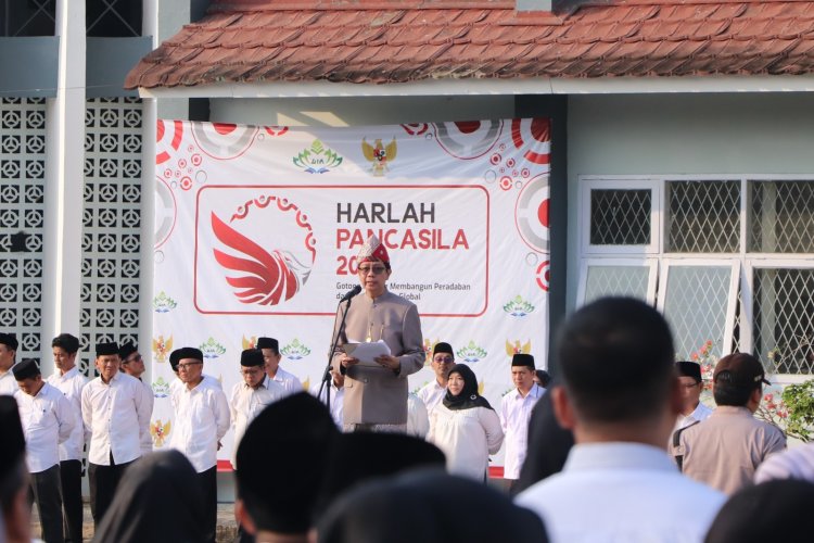 UIN Raden Intan Lampung Gelar Upacara Peringatan Harlah Pancasila 