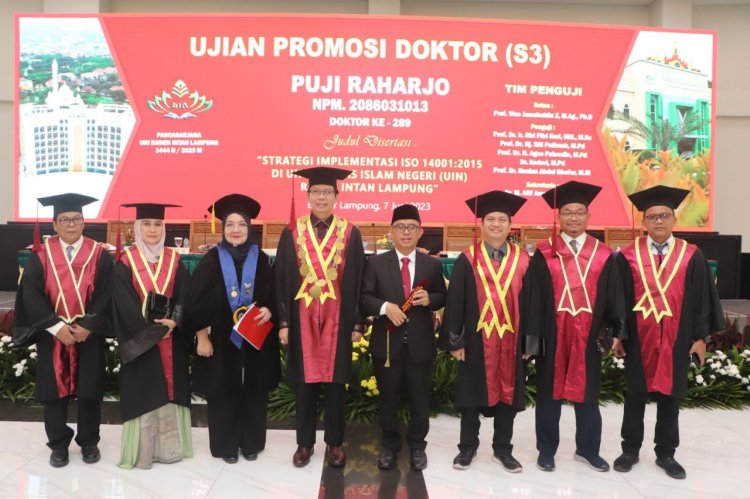 Ketua UI Green Metric Jadi Penguji Sidang Promosi Doktor Kakanwil Kemenag