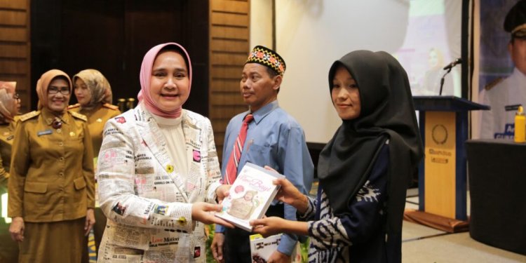 Bunda Literasi Provinsi Lampung Buka Acara Pengembangan Budaya Membaca