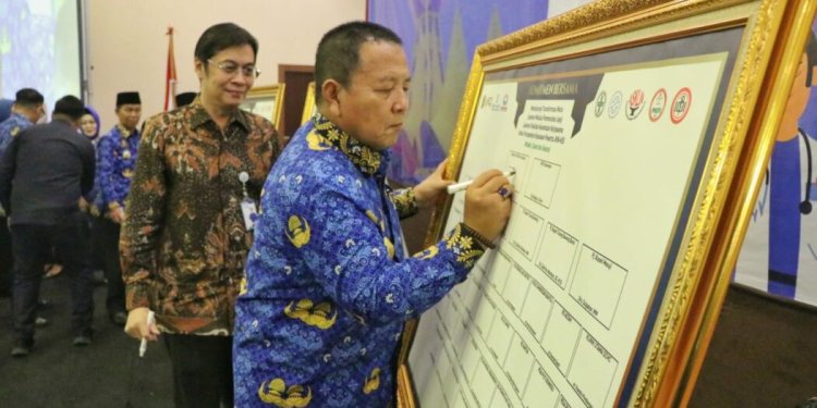 Gubernur Dorong Kabupaten dan Kota Tingkatkan Kualitas Mutu Layanan Kepada Peserta Program JKN