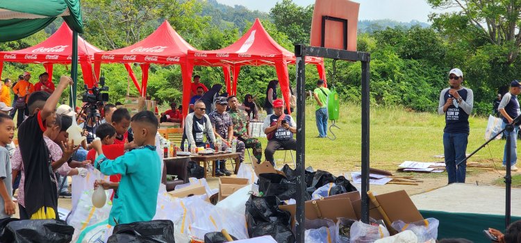 Ketum PWI Pusat Apresiasi Kegiatan Bersih Pantai Yang di Inisiasi PWI Lampung dan Coca Cola