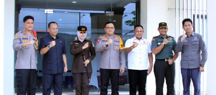 Bupati Lampung Selatan Sambut Kunjungan Kerja Kapolda Lampung  Helmy Santika