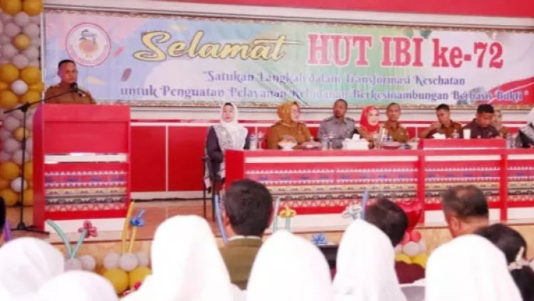 Bupati Lampung Selatan Hadiri Peringatan HUT ke-72 IBI