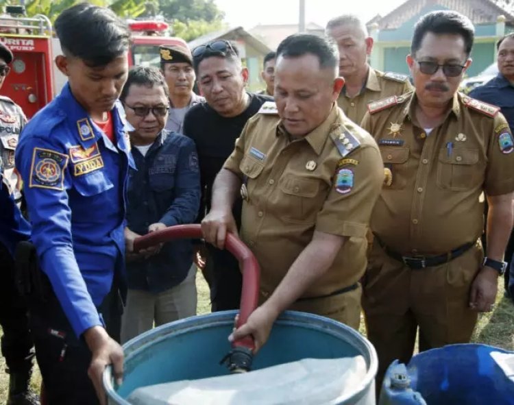 Nanang Ermanto Turun Langsung, Bantu Warga Kesulitan Air Bersih