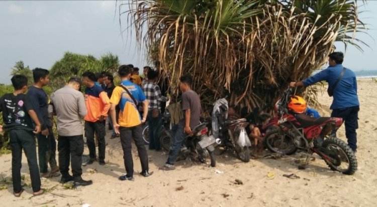 Siswa SMP Palas Hilang Terseret Ombak di Pantai Bintaro Ketang