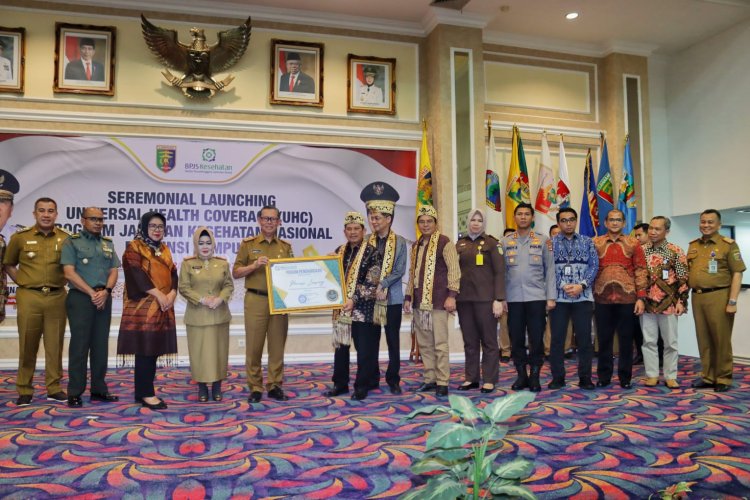 Capaian UHC 95,31%, Gubernur Arinal Konsisten Dukung Program JKN Di Provinsi Lampung