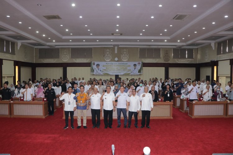 Pemprov Lampung Lakukan Kick-off dan Sosialisasi E-Monev keterbukaan Informasi Publik Tingkat Provinsi Lampung