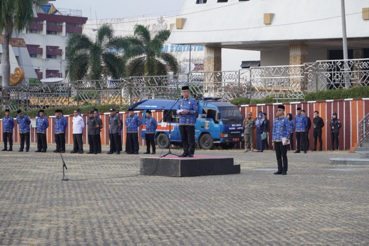 Deklarasi ASN Netral Untuk Pemilu, Komitmen Wujudkan ASN  Bermartabat dan Demokratis Demi Terwujudnya Persatuan dan Kesatuan Bangsa