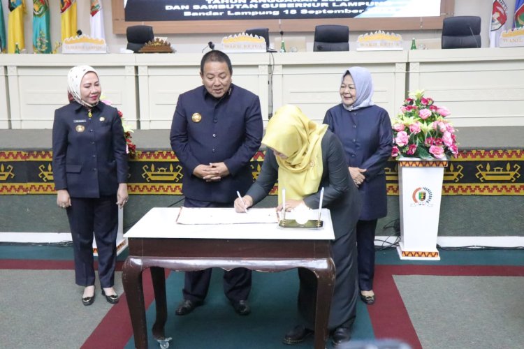 Pemerintah Provinsi Lampung Prioritaskan Pemenuhan Pelayanan Publik Pada  Rancangan Perubahan APBD Tahun Anggaran 2023