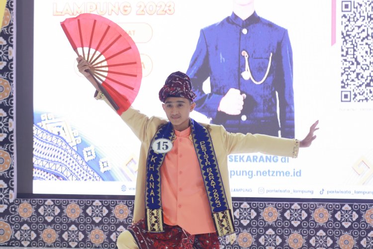 Ketua Dekranasda Provinsi Lampung, Riana Sari Arinal Hadiri Muli Mekhanai Talent Show