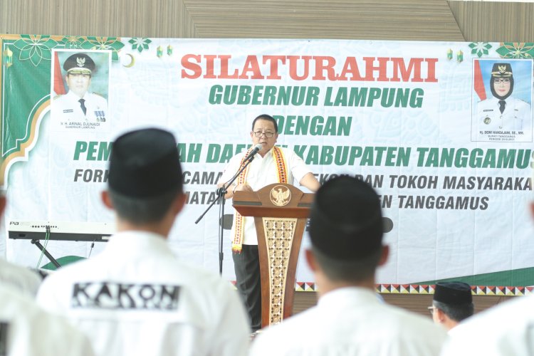 Gubernur Arinal Djunaidi Silaturahmi Bersama Forkopimda, Pejabat Struktural dan Fungsional di Lingkungan Pemerintah Kabupaten Tanggamus