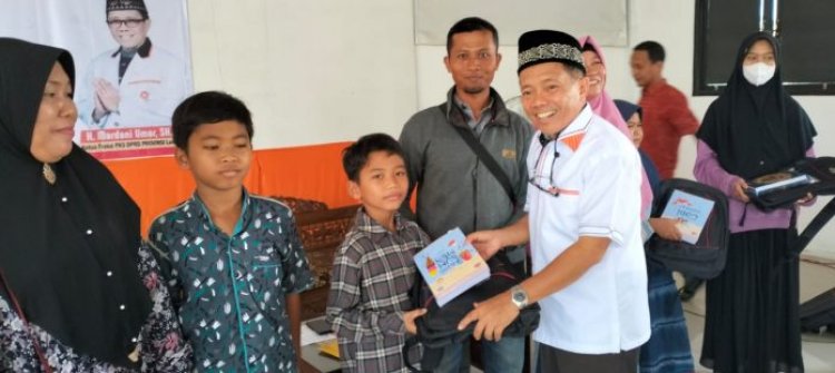 Anggota DPRD Lampung Mardani Umar Upayakan BOS di Ajaran Baru