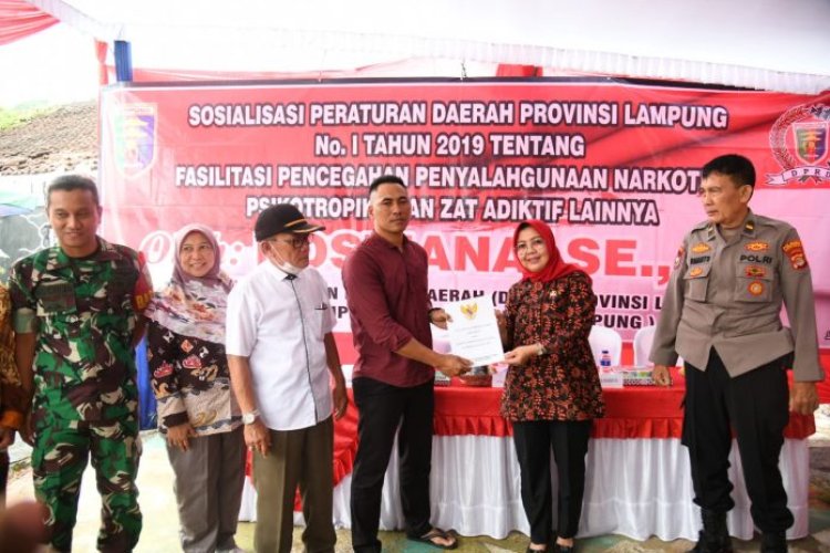 BNN dan DPRD Lampung Sosialisasi Pencegahan Narkoba