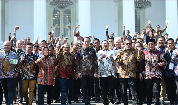 Ini Kata Persiden Jokowi Saat Membuka Kongres ke XXV PWI 