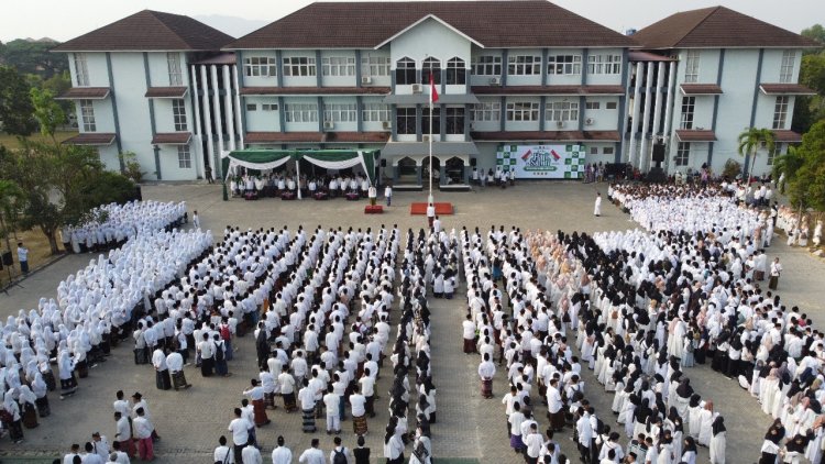 UIN Raden Intan Gelar Apel Peringatan Hari Santri Nasional 