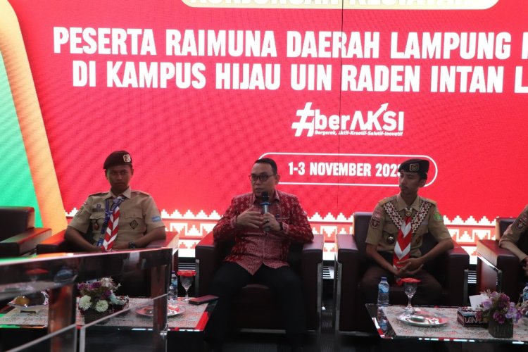 UIN Raden Intan Terima Kunjungan Peserta Raimuna Daerah Lampung VI