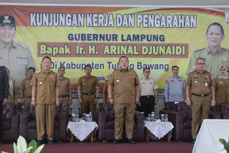 Arinal Djunaidi Gelar Silaturahmi Bersama Forkopimda, dan Pejabat Struktural, Serta tokoh Masyarakat Kabupaten Tulang Bawang