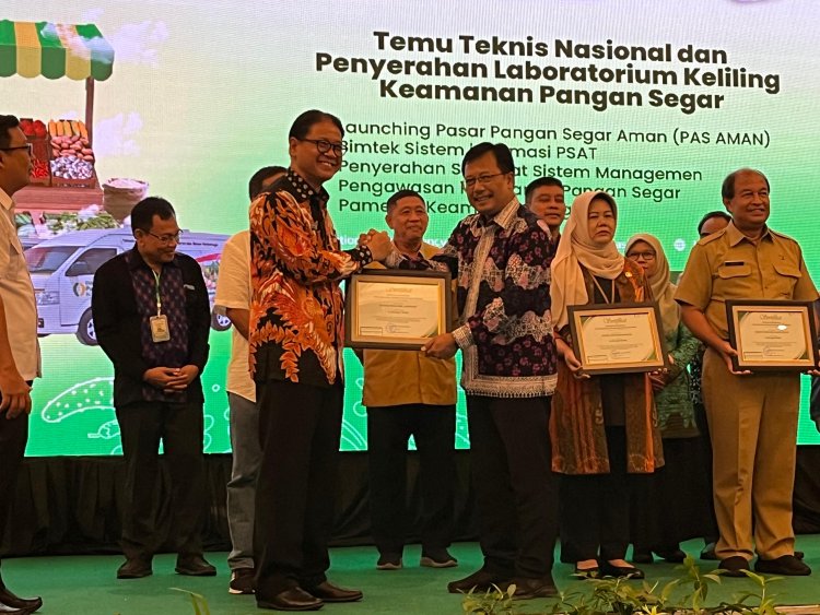 Pemerintah Provinsi Lampung Terima Penghargaan dari Bapanas