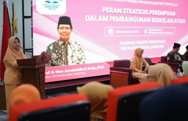 DWP UIN RIL Rayakan HUT ke-24 dengan Seminar Tegas Peran Strategis Perempuan